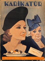 KARİKATÜR Edebi Haftalık Mizah Mecmuası 4 Aralık 1937 Sayı: 101 NDR96162 - Gökçekoleksiyon