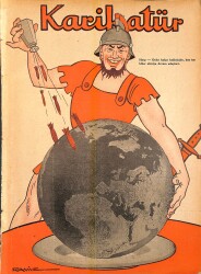 KARİKATÜR Edebi Haftalık Mizah Mecmuası 4 Mart 1943 Sayı: 375 NDR95870 - Gökçekoleksiyon