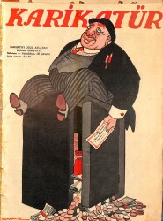 KARİKATÜR Edebi Haftalık Mizah Mecmuası 4 Ocak 1940 Sayı: 210 NDR95845 - Gökçekoleksiyon