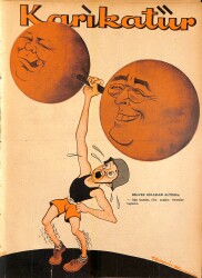 KARİKATÜR Edebi Haftalık Mizah Mecmuası 4 Şubat 1943 Sayı: 371 NDR95868 - Gökçekoleksiyon