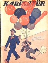 KARİKATÜR Edebi Haftalık Mizah Mecmuası 7 Mart 1940 Sayı: 219 NDR95838 - Gökçekoleksiyon