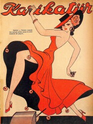 KARİKATÜR Edebi Haftalık Mizah Mecmuası 7 Mart 1946 Sayı: 532 NDR96094 - Gökçekoleksiyon