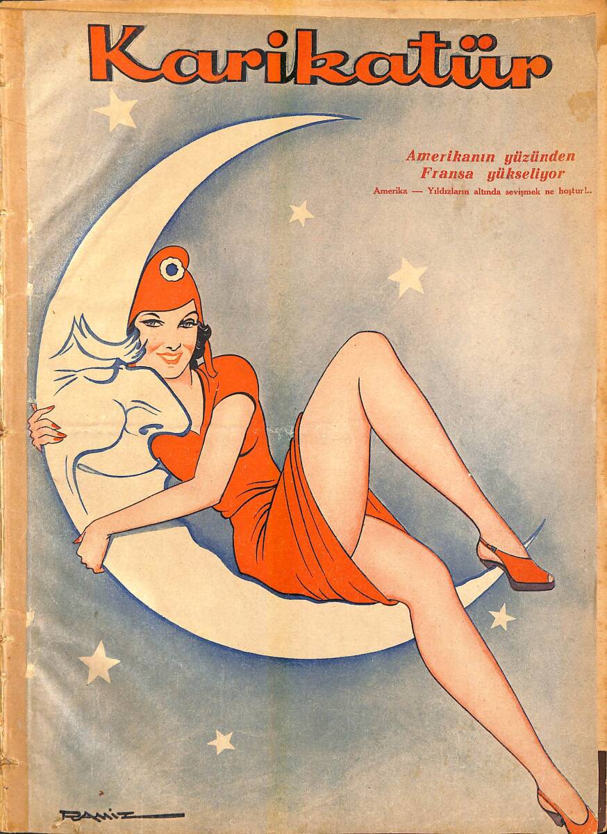 KARİKATÜR Edebi Haftalık Mizah Mecmuası 7 Ocak 1943 Sayı: 367 NDR95863 - 1