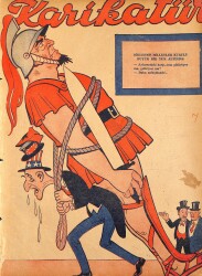 KARİKATÜR Edebi Haftalık Mizah Mecmuası 7 Şubat 1946 Sayı: 528 NDR96097 - Gökçekoleksiyon