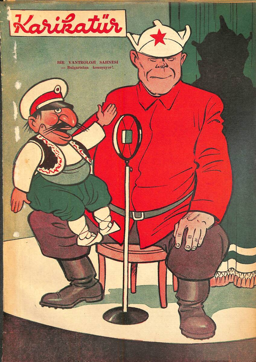 KARİKATÜR Edebi Haftalık Mizah Mecmuası 8 Ocak 1948 Sayı: 628 NDR95908 - 1
