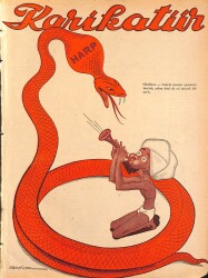 KARİKATÜR Edebi Haftalık Mizah Mecmuası Sayı:320 12 Şubat 1942 NDR95572 - Gökçekoleksiyon