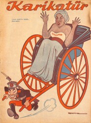 KARİKATÜR Edebi Haftalık Mizah Mecmuası Sayı:321 19 Şubat 1942 NDR95573 - Gökçekoleksiyon