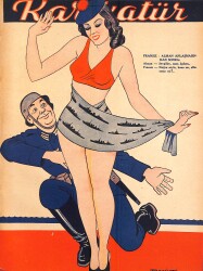 KARİKATÜR Edebi Haftalık Mizah Mecmuası Sayı:330 23 Nisan 1942 NDR95581 - Gökçekoleksiyon