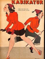 KARİKATÜR Edebi Haftalık Mizah Mecmuası Sayı:331 30 Nisan 1942 NDR95582 - Gökçekoleksiyon