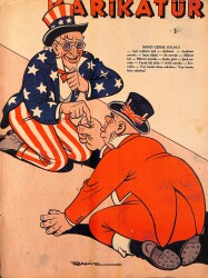 KARİKATÜR Edebi Haftalık Mizah Mecmuası Sayı:343 23 Temmuz 1942 NDR95593 - Gökçekoleksiyon