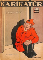 KARİKATÜR Edebi Haftalık Mizah Mecmuası Sayı:346 13 Ağustos 1942 NDR95596 - Gökçekoleksiyon