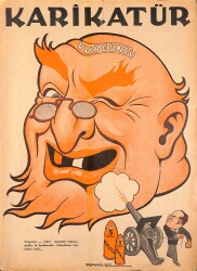 KARİKATÜR Edebi Haftalık Mizah Mecmuası Sayı:349 3 Eylül 1942 NDR95598 - Gökçekoleksiyon