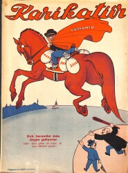 KARİKATÜR Edebi Haftalık Mizah Mecmuası Sayı:353 1 Birinciteşrin 1942 NDR95602 - Gökçekoleksiyon