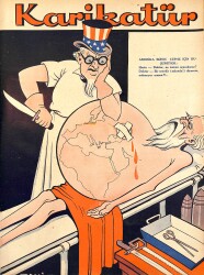 KARİKATÜR Edebi Haftalık Mizah Mecmuası Sayı:356 22 Birinciteşrin 1942 NDR95605 - Gökçekoleksiyon