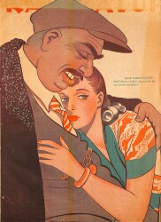 KARİKATÜR Edebi Haftalık Mizah Mecmuası Sayı:419 6 İkincikanun 1944 NDR95639 - Gökçekoleksiyon