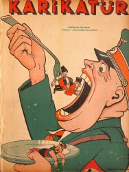 KARİKATÜR Edebi Haftalık Mizah Mecmuası Sayı:431 20 Mart 1944 NDR95648 - Gökçekoleksiyon