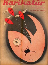 KARİKATÜR Edebi Haftalık Mizah Mecmuası Sayı:465 23 Sonteşrin 1944 NDR95706 - Gökçekoleksiyon