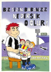 Karikatür Futbol Kartpostal KRT15792 - Gökçekoleksiyon