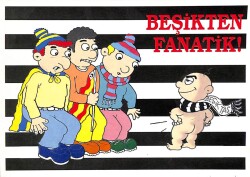 Karikatür Futbol Kartpostal KRT15921 - Gökçekoleksiyon