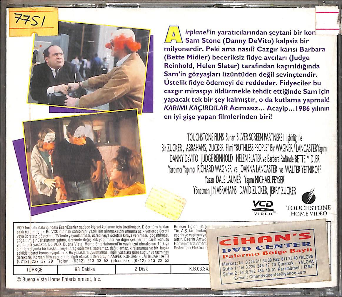 Karımı Kaçırdılar VCD Film (İkinci El) VCD27470 - 2