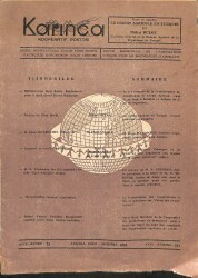 Karınca Kooperatif Postası Sayı:214 Ekim 1954 NDR90529 - Gökçekoleksiyon