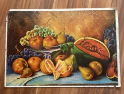 KARIŞIK MEYVELER (1970LER) BÜYÜK BOY KARTPOSTAL (50X35cm) KRT17545 - Gökçekoleksiyon