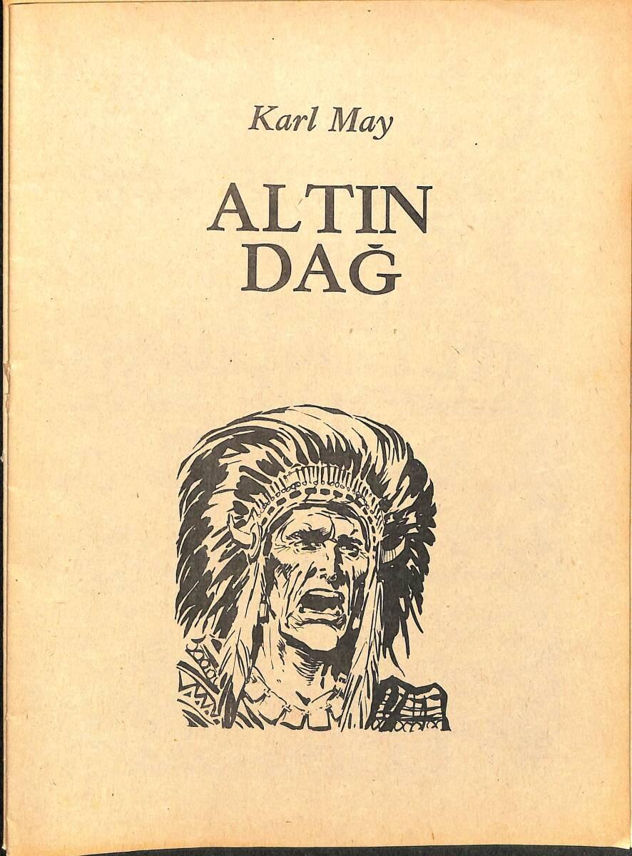 Karl May - Altın Dağ Çizgi Roman NDR96529 - 1