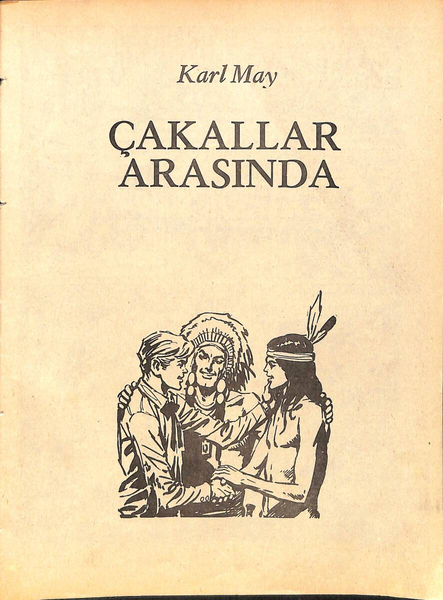 Karl May - Çakallar Arasında Çizgi Roman NDR98292 - 1