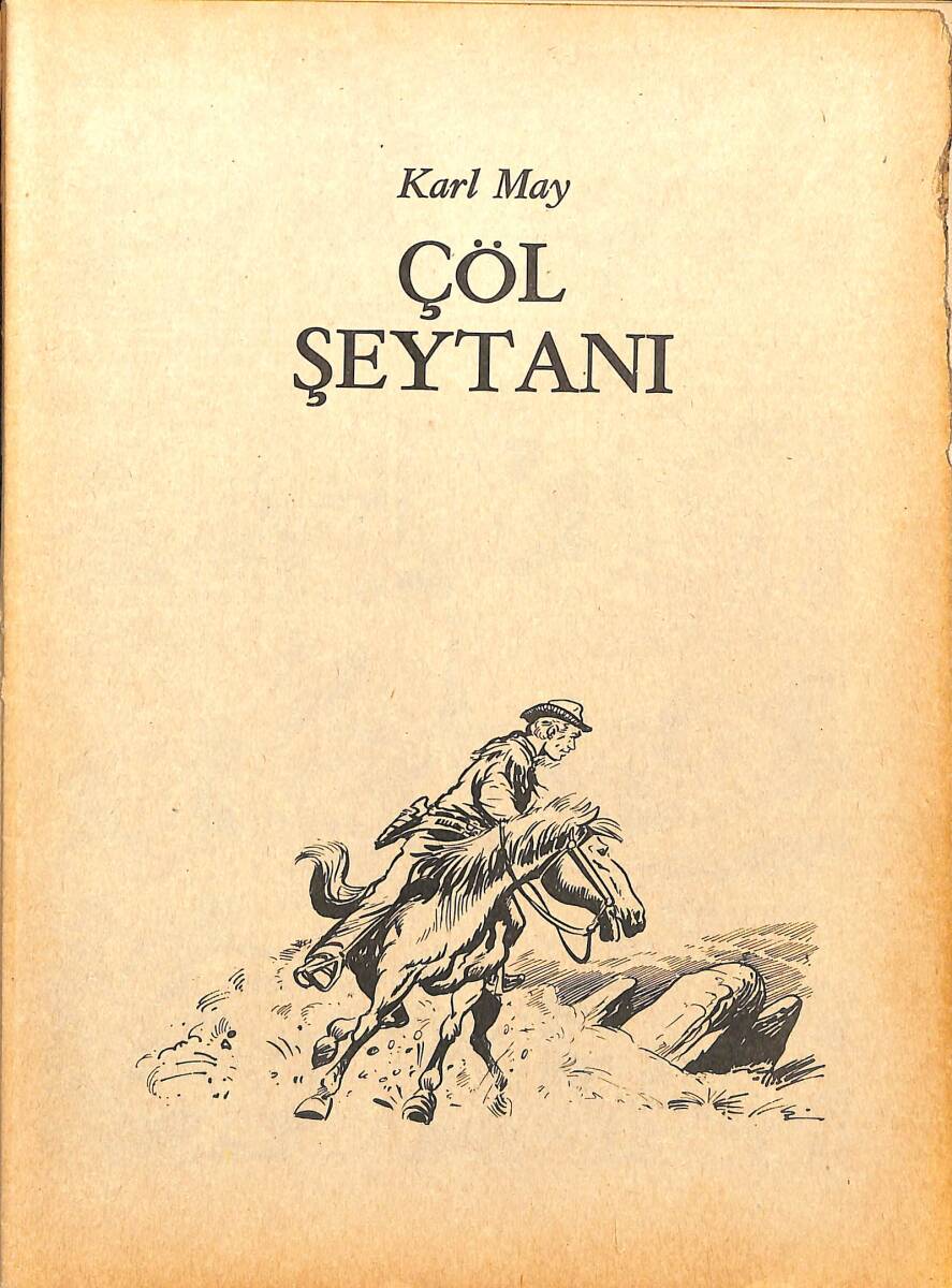 Karl May - Çöl Şeytanı Çizgi Roman NDR96533 - 1