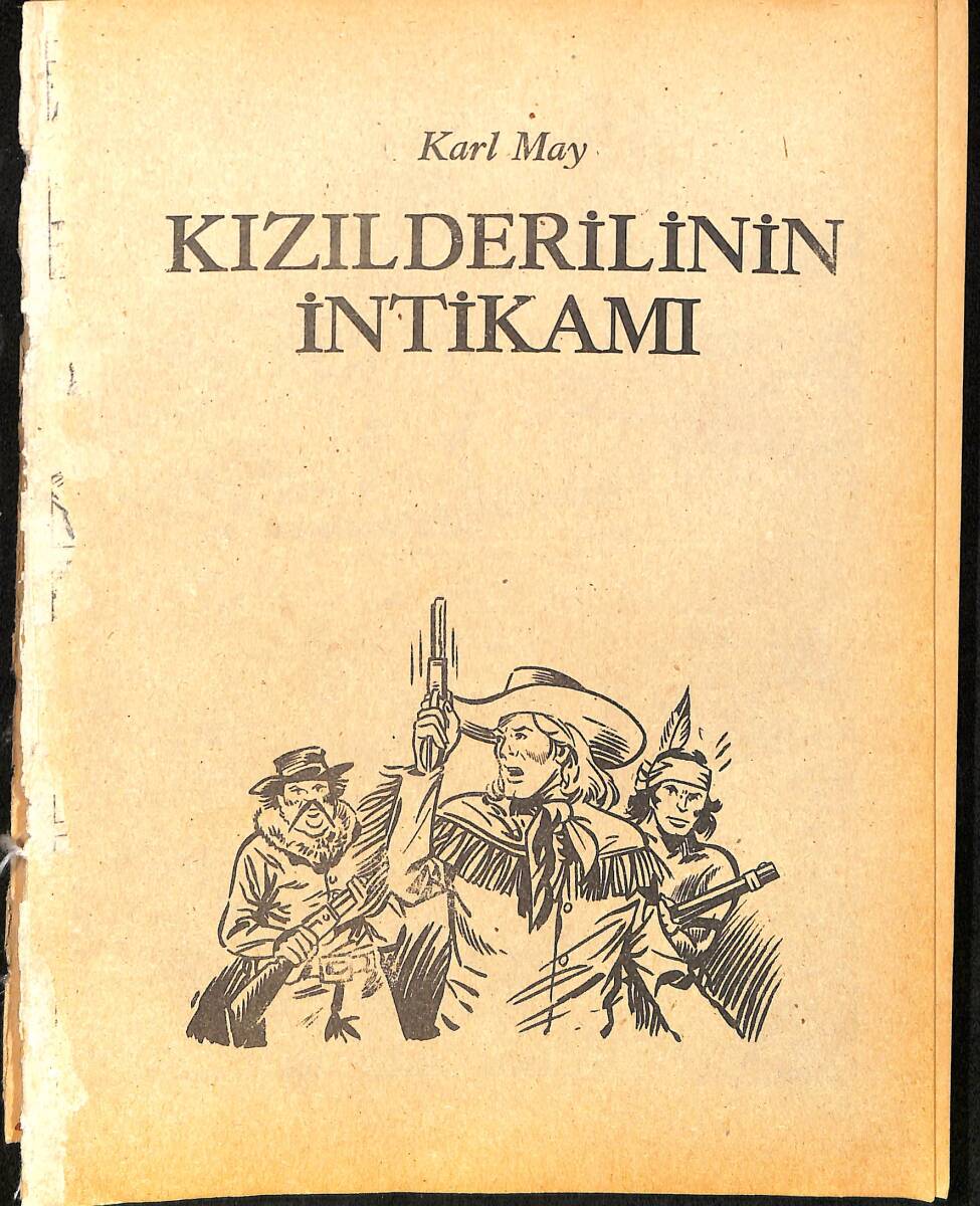 Karl May - Kızıl Derilinin İntikamı Çizgi Roman NDR98324 - 1