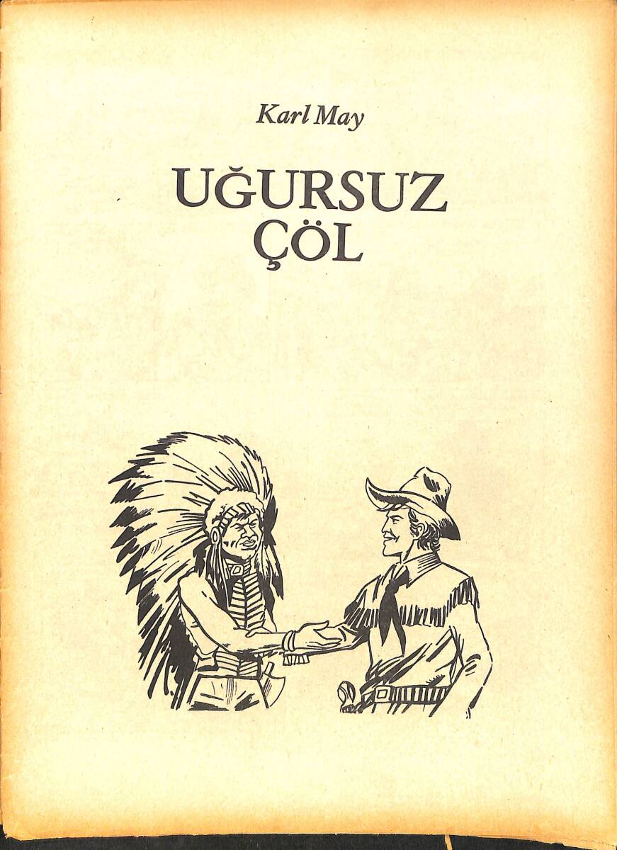 Karl May - Uğursuz Çöl Çizgi Roman NDR98229 - 1