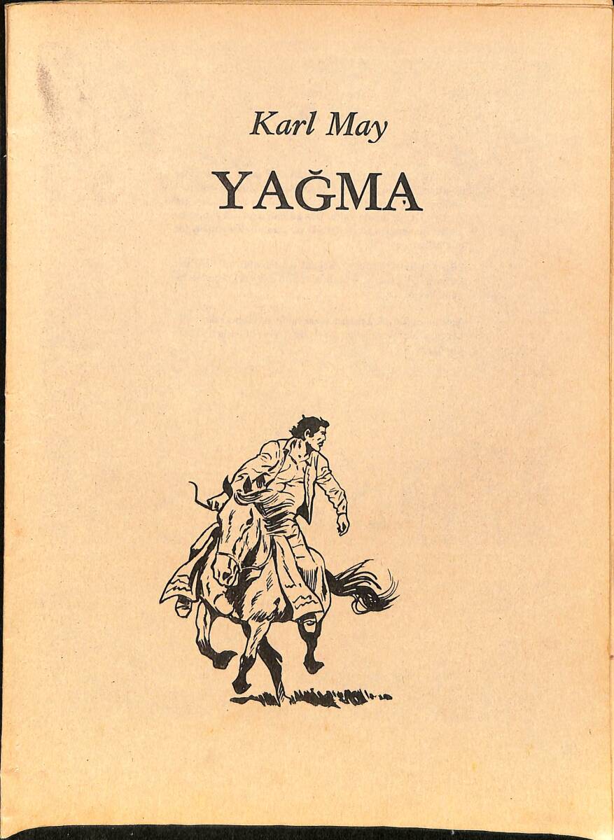 Karl May - Yağma Çizgi Roman NDR98307 - 1