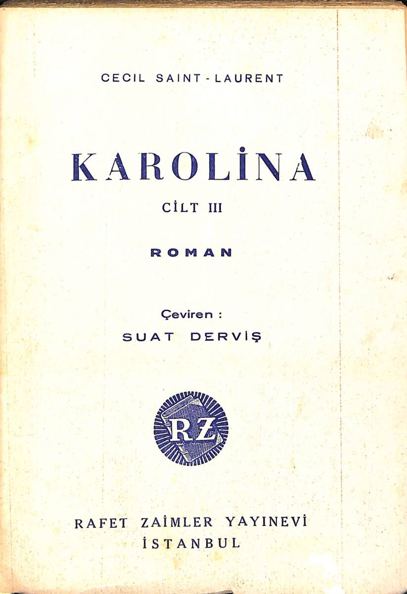 KAROLİNA 3. CİLT NDR94138 - 1