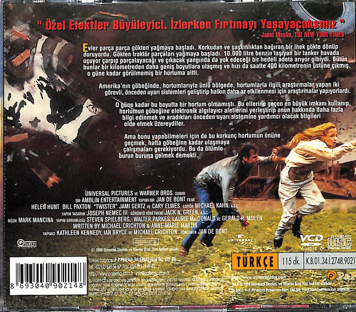Kasırga - Twister (1996) VCD Film ' Helen Hunt,Bill Paxton ' VCD27886 - 2