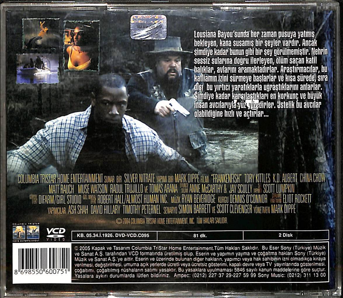 Katil Balıklar – Frankenfish (2004) Orijinal VCD Film VCD28485 - 2
