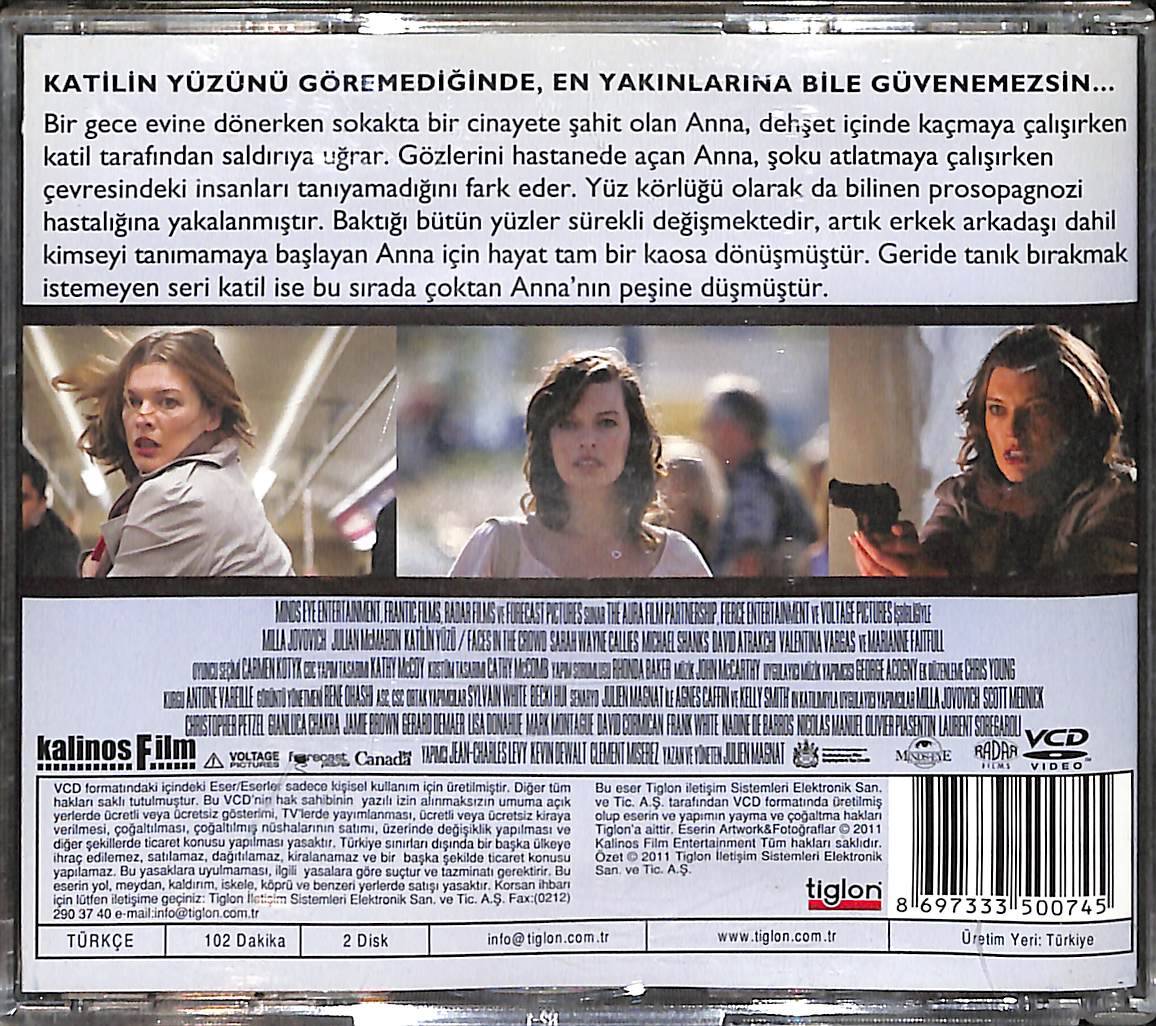 Katilin Yüzü – Faces In The Crowd (2011) Orijinal VCD Film VCD28462 - 2