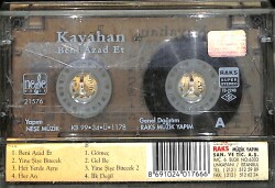 Kayahan - Beni Azad Et Kaset (İkinci El) KST22077 - 2