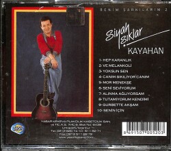 Kayahan - Benim Şarkılarım 2, Siyah Işıklar CD (İkinci El) CD4304 - 2