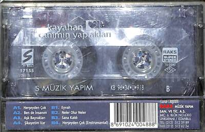 Kayahan - Canımın Yaprakları Kaset (İkinci El) KST20885 - 2