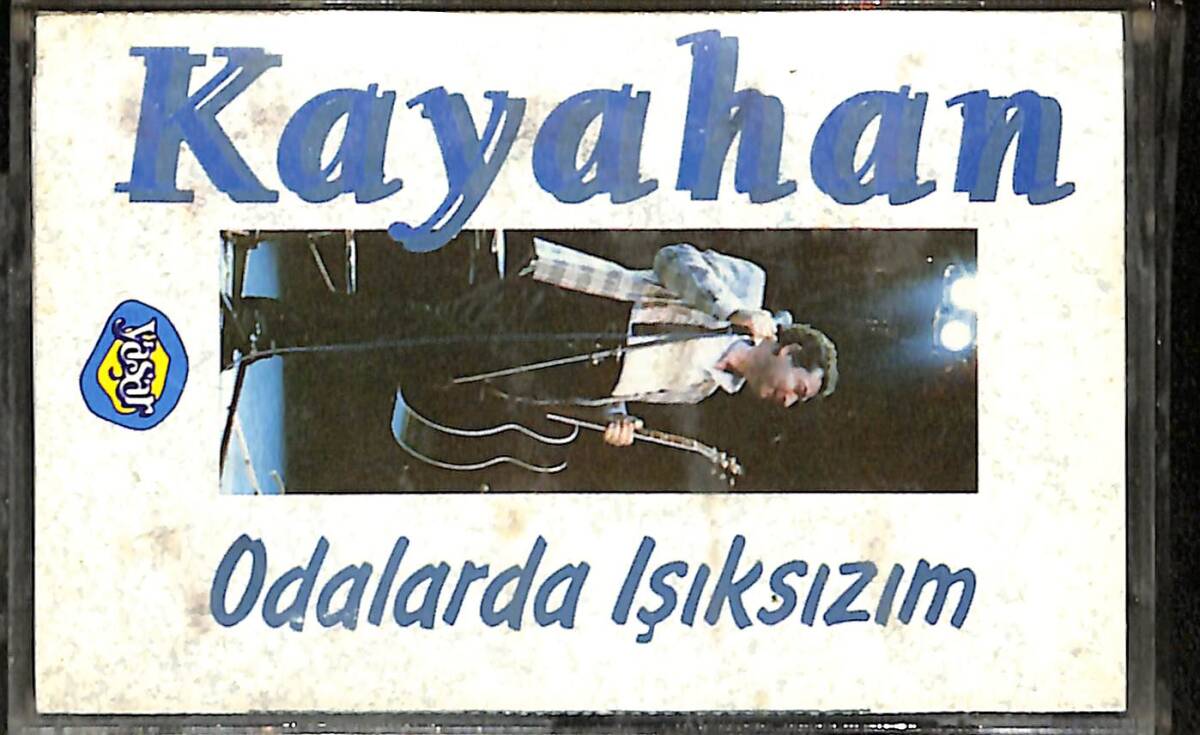 Kayahan - Odalarda Işıksızım Orijinal Kaset (İkinci El) * Yaşar Kekeva Kasetçilik - Sarı Bandrol - 1992 * KST30168 - 1