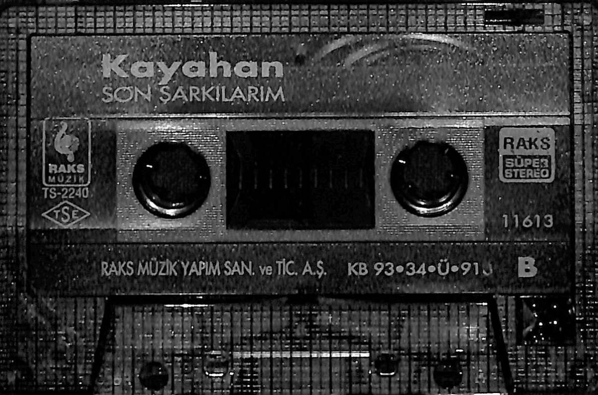 Kayahan - Son Şarkılarım Kaset (Mavi Bandrol - İkinci El) KST27838 - 1