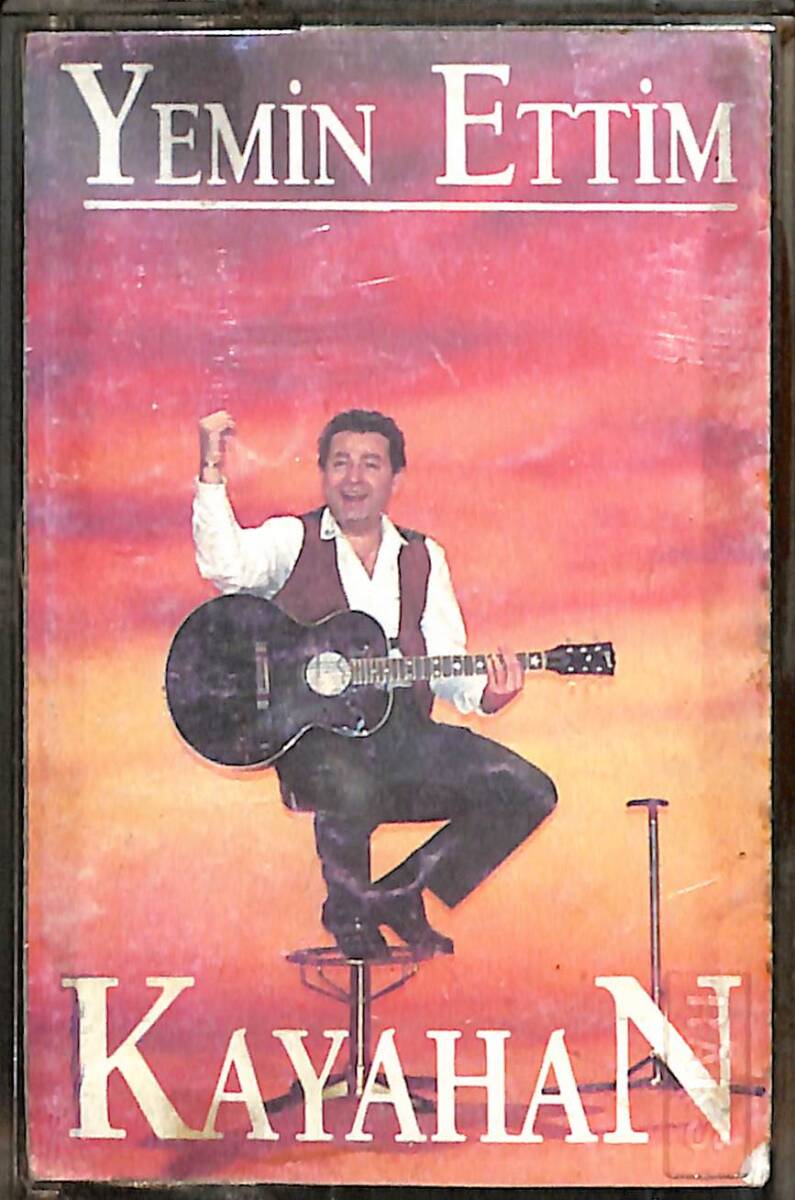 Kayahan – Yemin Ettim Orijinal Kaset (İkinci El) *Yaşar Kekeva Plakçılık - Sarı Bandrol - 1991* KST29895 - 1