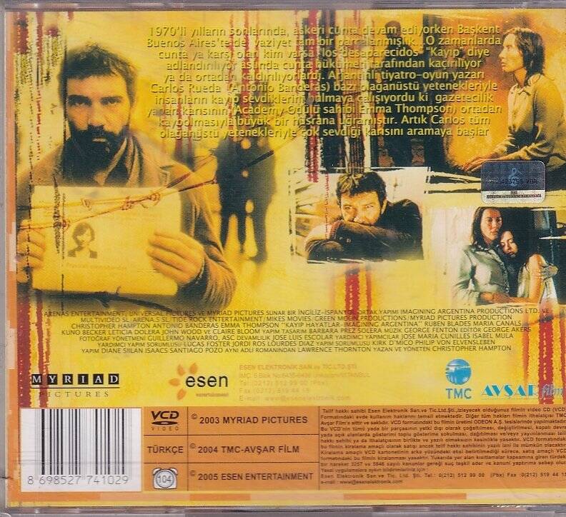 Kayıp Hayatlar VCD Film VCD7352 - 2