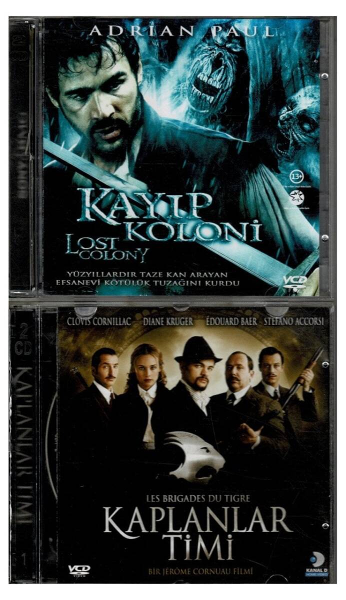 Kayıp Koloni Kaplanlar Timi - 2 Adet VCD Film VCD1354 - 1