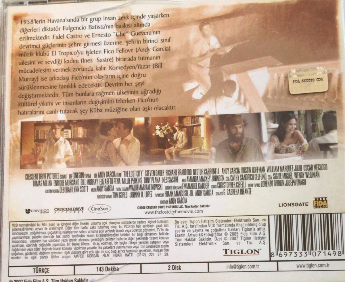 Kayıp Şehir VCD Film VCD7691 - 2