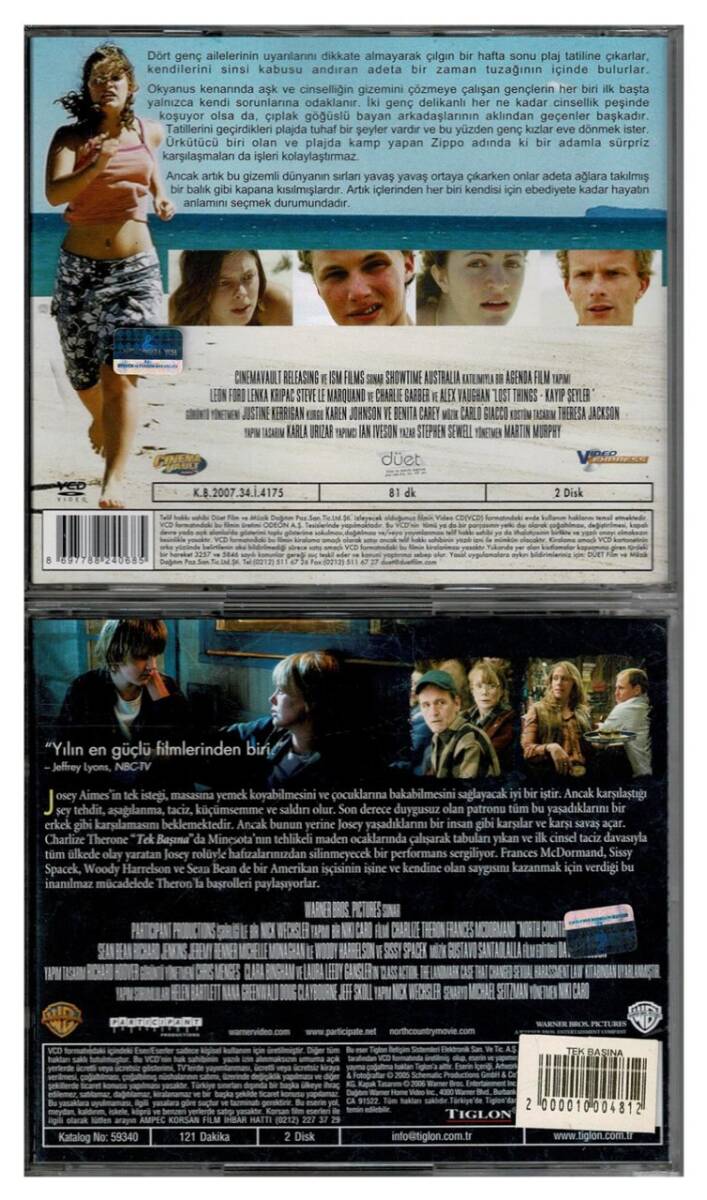 Kayıp Şeyler Tek Başına 2 Adet VCD Film VCD289 - 2