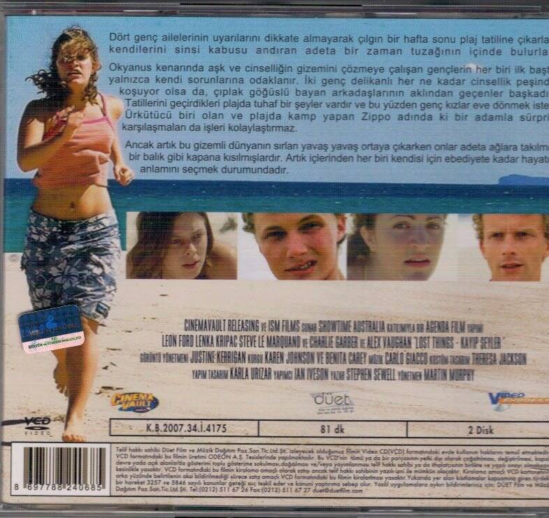 Kayıp Şeyler VCD Film VCD8271 - 2