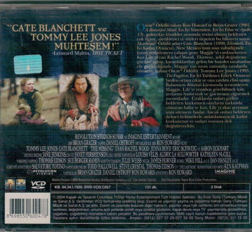KayıpThe Missing VCD Film VCD8525 - 2