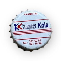 Kayısı Cola Cola Gazoz Kapağı CMK5-1544 - 1