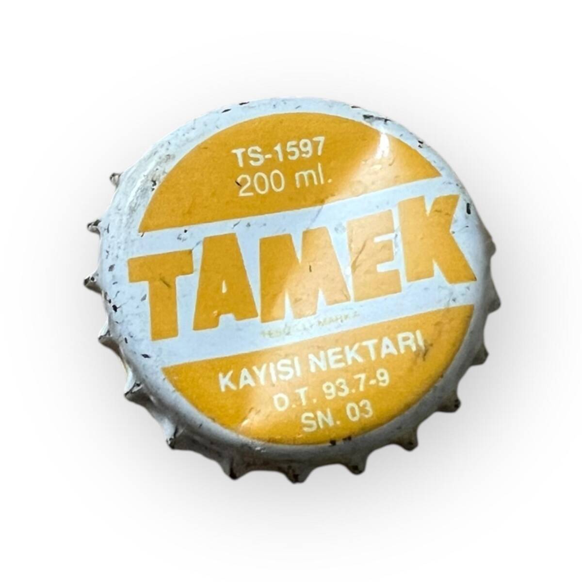 Tamek Kayısı Nektarı Gazoz Kapağı CMK8-1684 - 3